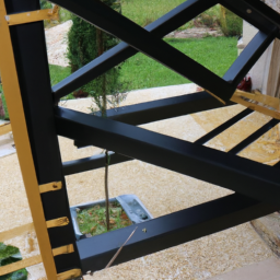 Création de pergola avec toiture véranda en PVC Igny